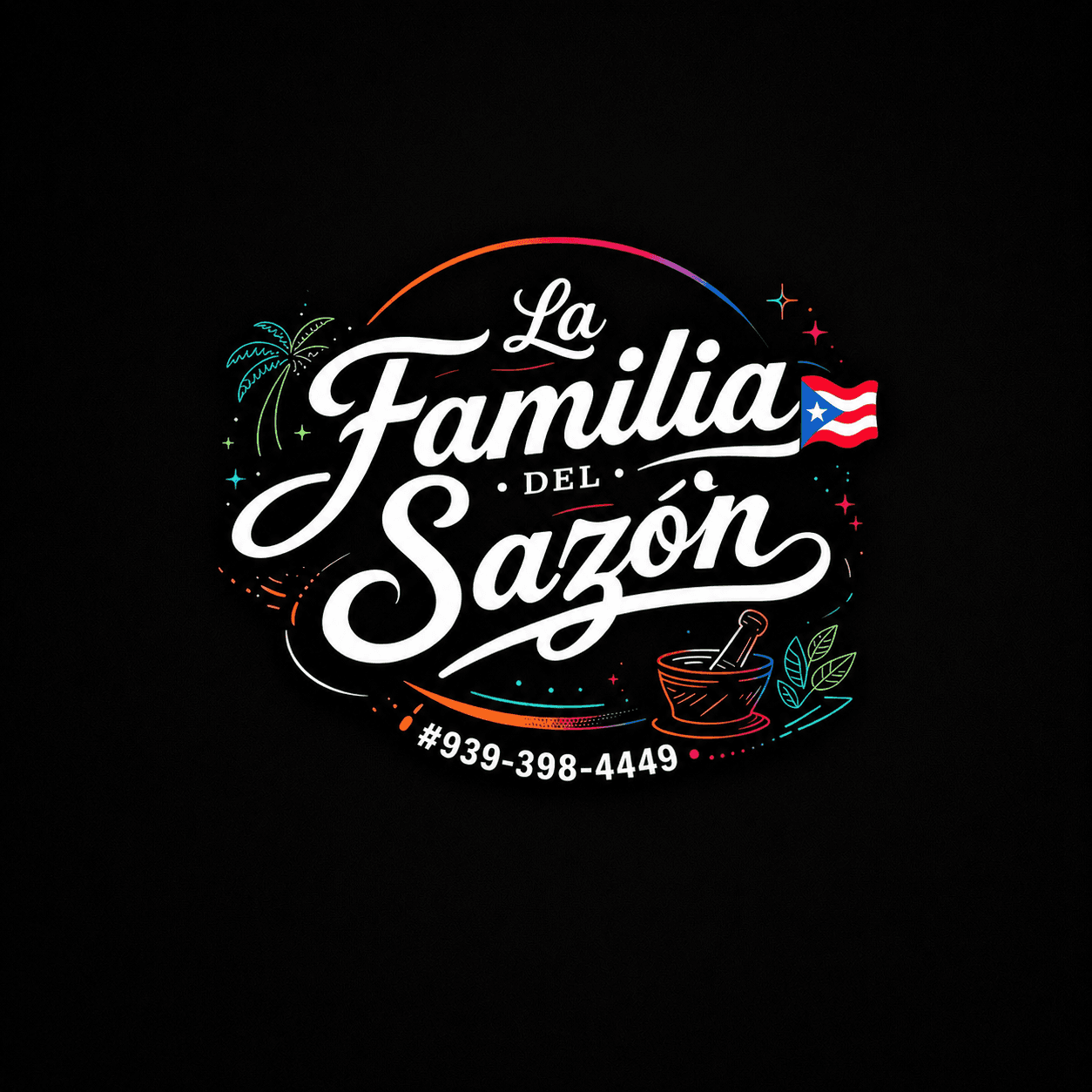 Logo de La Familia del Sazón