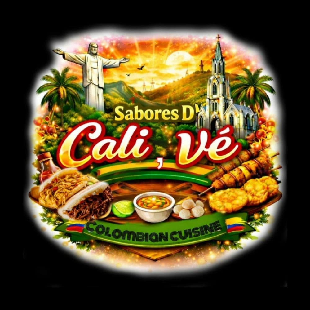 Logo de Sabores D' Cali. vé