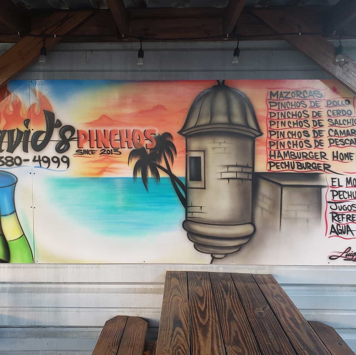 Logo de David's Pinchos