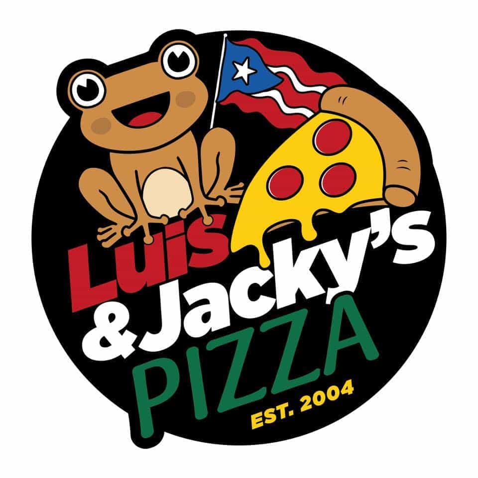 Logo de Luis y Jacky's Pizza