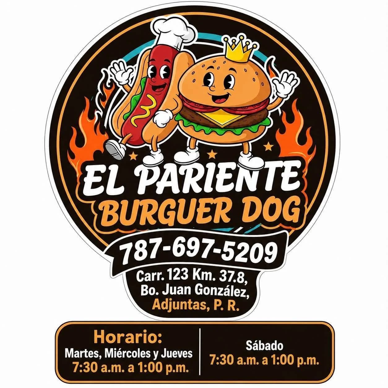 Logo de El Pariente Burguer Dog