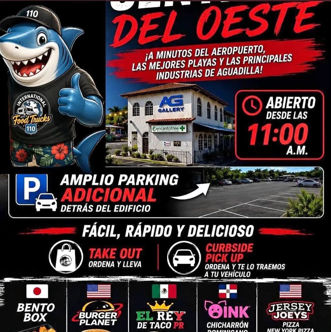 Logo de International food trucks 110